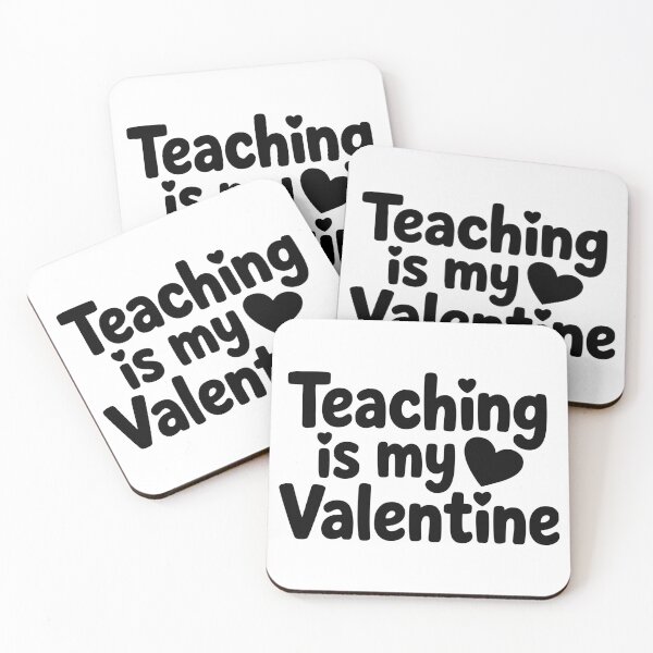 Item preview, Teaching Is My Valentine designed and sold by theartfulaspie.