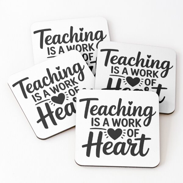 Item preview, Teaching Is a Work of Heart designed and sold by theartfulaspie.