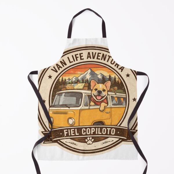 Item preview, Adventurous Dog in a Camper Van – Van Life and Nature designed and sold by VanSpirit.
