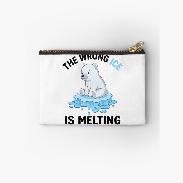 Item preview, Funny Science Shirt – The Wrong Ice Is Melting, Climate Change Pun Gift Graphic Tee designed and sold by saloui.