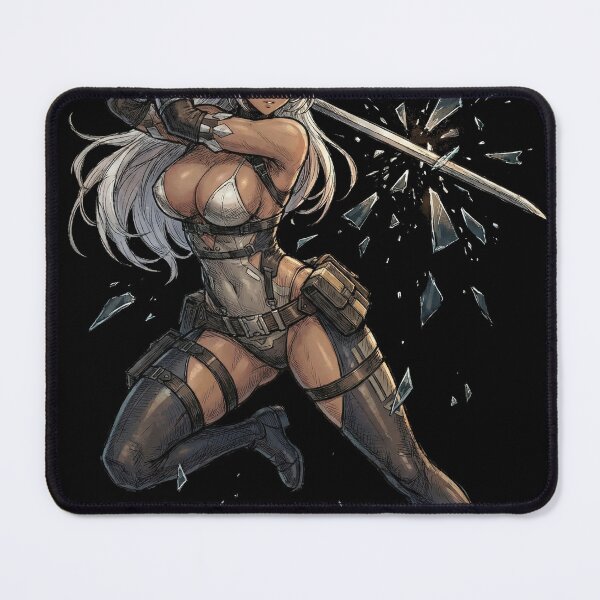 Item preview, Amir Chaos Zero Nightmare Flame Warrior Inferno Blade Pyromancer Fan Art Portrait Poster T-Shirt Sticker Print Gift designed and sold by Senpaiwaves.