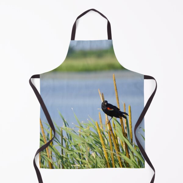 Item preview, Red-Winged Blackbird at the Marsh designed and sold by aadventures.
