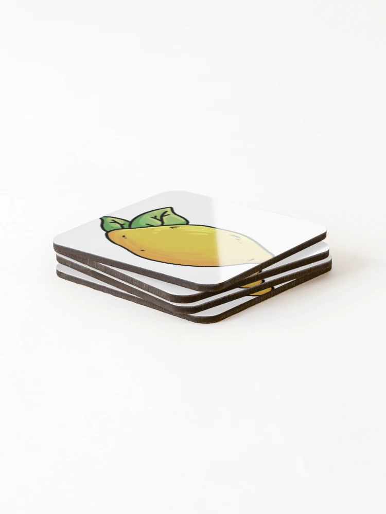 Thumbnail 4 of 5, Coasters (Set of 4), Lemon designed and sold by ObjectsofOdd.