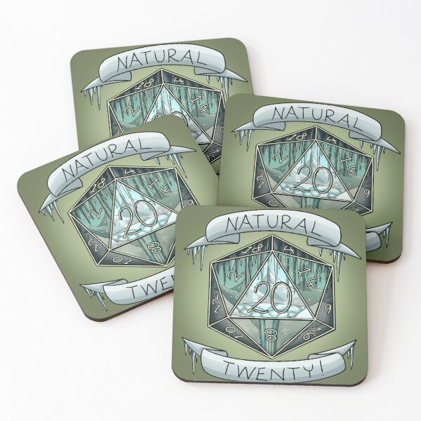 Item preview, Natural twenty: Snow designed and sold by RedFire-Art.