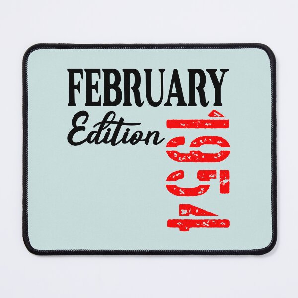 Item preview, 73rd birthday February 1954 designed and sold by minimalartstory.