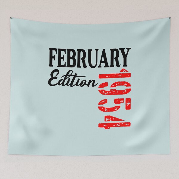 Item preview, 73rd birthday February 1954 designed and sold by minimalartstory.