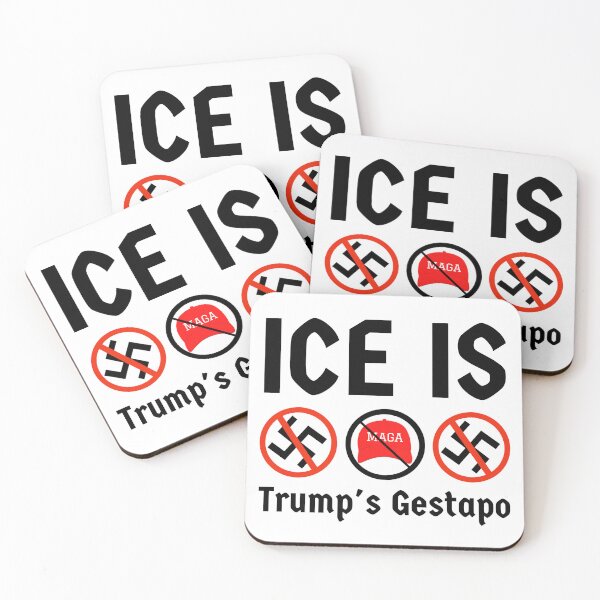 Item preview, ICE is Trump’s Gestapo  designed and sold by Rachel the Artist .