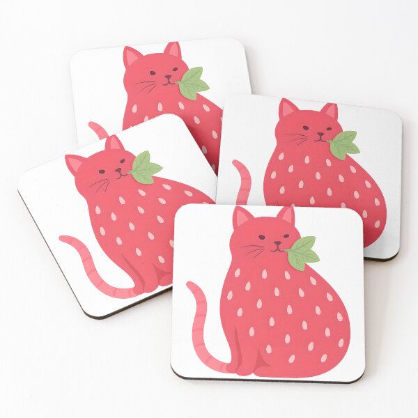 Item preview, Strawberry Cat Kawaii designed and sold by GamerGearTees.