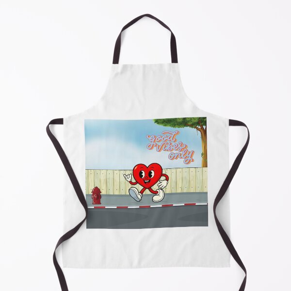 Item preview, Mr Heart Says "Good Vibes Only" designed and sold by NellieBearApparel.