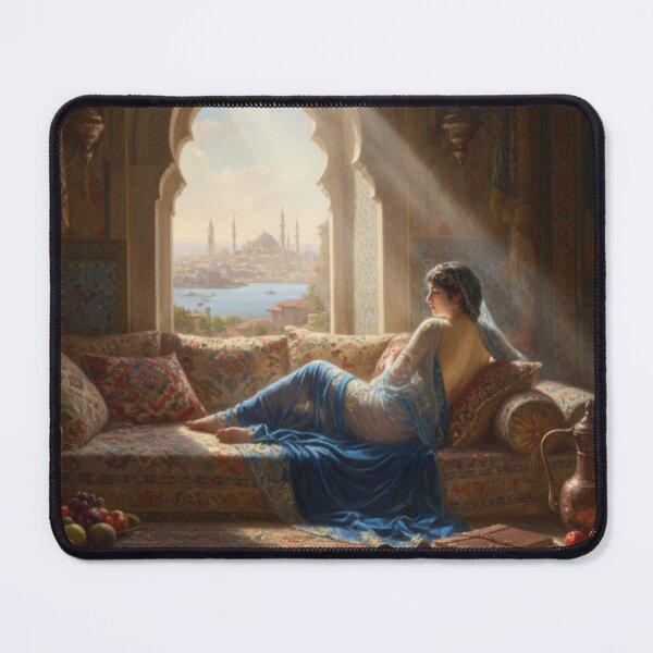 Item preview, Window to Constantinapol - Bosphorus Vista Orientalist Art designed and sold by Caira-Design.