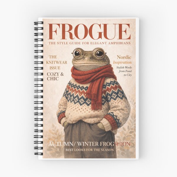 Item preview, Frogue Magazine Cover – Autumn Winter designed and sold by Lavoretty.