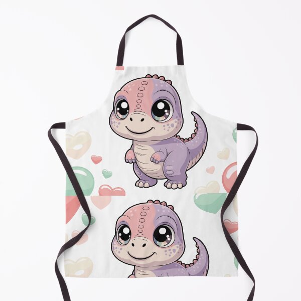 Item preview, Playful Pastel Dino – Cute Raptor Design (Transparent Background) designed and sold by AnimeHentaiArt.