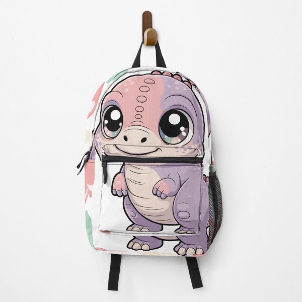 Item preview, Playful Pastel Dino – Cute Raptor Design (Transparent Background) designed and sold by AnimeHentaiArt.
