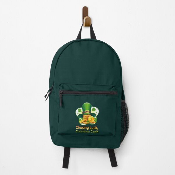 Item preview, Chasing Luck Catching Cash St Patrick’s Day Shirt – Money Luck Art designed and sold by Topoartispp.