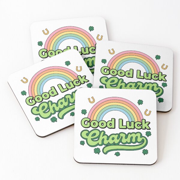 Item preview, Good Luck Charm Cute Pastel Rainbow Graphic for St Patrick's Day designed and sold by chattsuede.