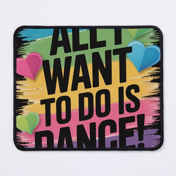 Item preview, Little Girls' Dance Inspired All Want is Dance designed and sold by rutimenta.