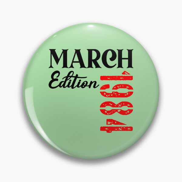 Item preview, 42nd birthday March 1984 designed and sold by minimalartstory.