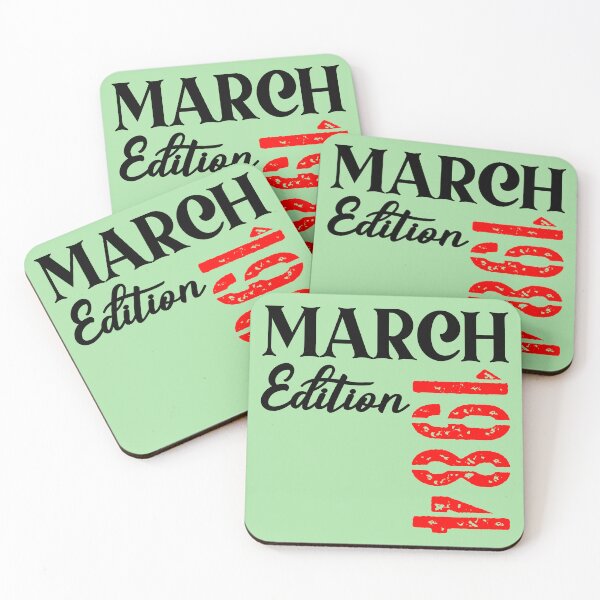 Item preview, 42nd birthday March 1984 designed and sold by minimalartstory.
