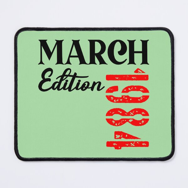 Item preview, 42nd birthday March 1984 designed and sold by minimalartstory.