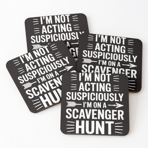Item preview, I'm Not Acting Suspiciously I'm on a Scavenger Hunt designed and sold by RONALPARAD.