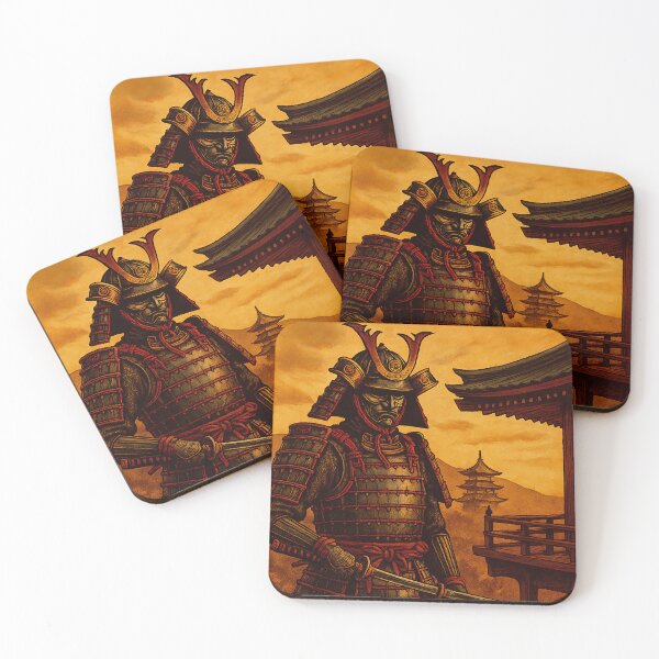 Item preview, Japanese Samurai Warrior Art designed and sold by EASNFTCOL.