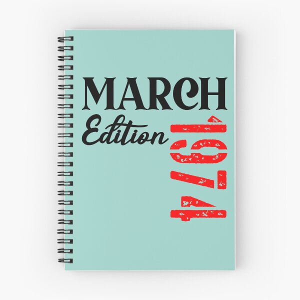 Item preview, 52nd birthday March 1974 designed and sold by minimalartstory.