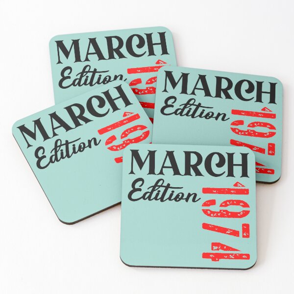 Item preview, 52nd birthday March 1974 designed and sold by minimalartstory.