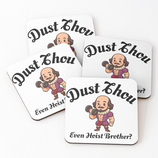 Item preview, Medieval Workout Humor Tee | Dust Thou even hoist brother? | Funny Gym Shirt | Renaissance Fitness Parody designed and sold by rvanderveken.