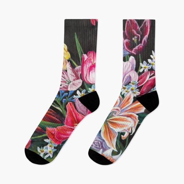 Item preview, "Botanical 1" still life floral by Renee Machan designed and sold by RMachanArt.