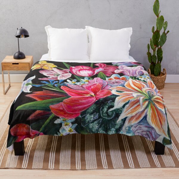 Item preview, "Botanical 1" still life floral by Renee Machan designed and sold by RMachanArt.