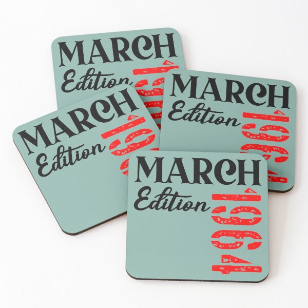 Item preview, 62nd birthday March 1964 designed and sold by minimalartstory.