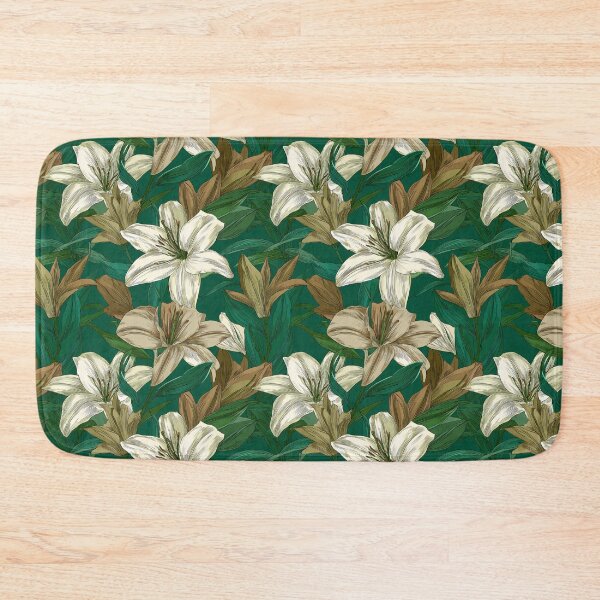 Item preview, Minimalistic Lilies Floral - Flower Floral Pattern  - Graduation Gifts For Girlfriend designed and sold by RoyalStarsPatts.