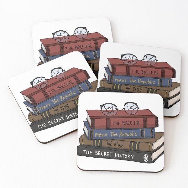 Item preview, The Secret History Inspired Book Art designed and sold by LittleLinesForU.
