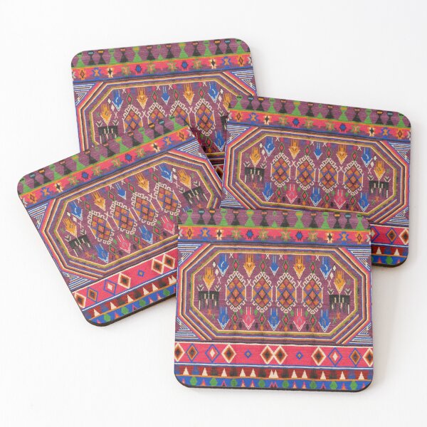 Item preview, vibrant Amazing Geometric Textile Art designed and sold by SpaceBazaar.