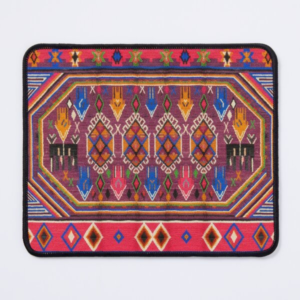 Item preview, vibrant Amazing Geometric Textile Art designed and sold by SpaceBazaar.