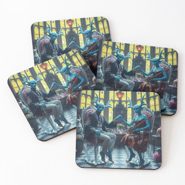 Item preview, Mysterious creatures in the Gothic castle designed and sold by KunstGeist.