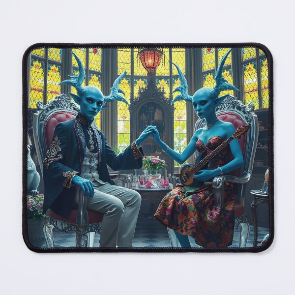 Item preview, Mysterious creatures in the Gothic castle designed and sold by KunstGeist.