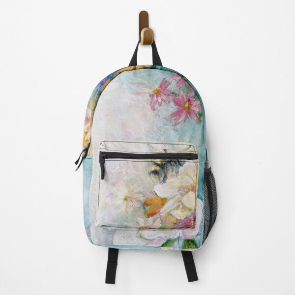 Item preview, Abstract Floral with Magnolias and Bumblebees by Renee Machan designed and sold by RMachanArt.