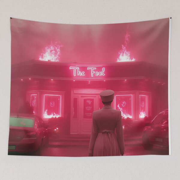 Item preview, The Fool: The Neon Threshold designed and sold by Astrow1tch.