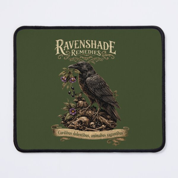 Item preview, Ravenshade Remedies - The Raven and the Nightshade designed and sold by ArtbyClarkie.