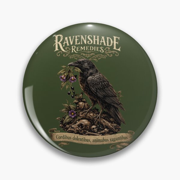 Item preview, Ravenshade Remedies - The Raven and the Nightshade designed and sold by ArtbyClarkie.
