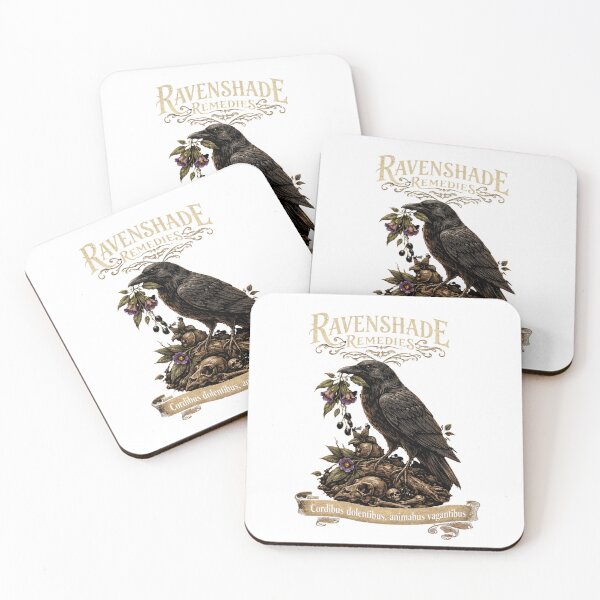 Item preview, Ravenshade Remedies - The Raven and the Nightshade designed and sold by ArtbyClarkie.