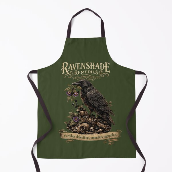 Item preview, Ravenshade Remedies - The Raven and the Nightshade designed and sold by ArtbyClarkie.