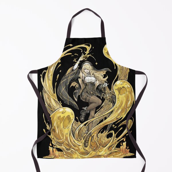 Item preview, Orlea Chaos Zero Nightmare Healing Nun Yellow Slimes Voracity Holy Crusaders Fan Art Portrait designed and sold by Senpaiwaves.