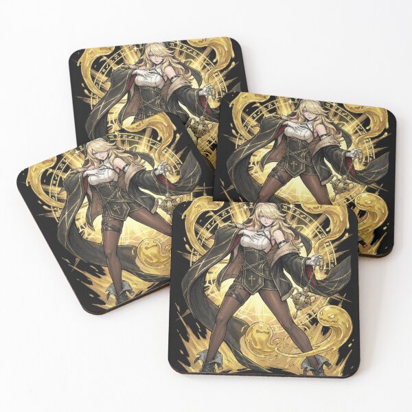 Item preview, Orlea Chaos Zero Nightmare Healing Nun Yellow Slimes Voracity Holy Crusaders Fan Art Portrait designed and sold by Senpaiwaves.