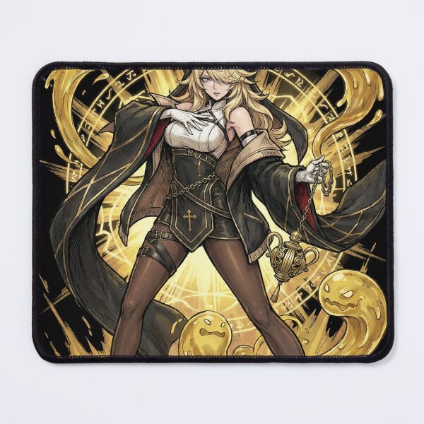 Item preview, Orlea Chaos Zero Nightmare Healing Nun Yellow Slimes Voracity Holy Crusaders Fan Art Portrait designed and sold by Senpaiwaves.