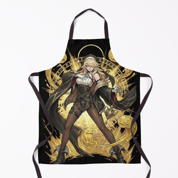 Item preview, Orlea Chaos Zero Nightmare Healing Nun Yellow Slimes Voracity Holy Crusaders Fan Art Portrait designed and sold by Senpaiwaves.