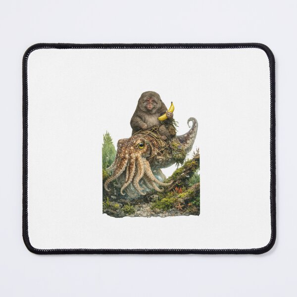 Item preview, Aquascaping - Cuttlefish Rider with Xing Xing Monkey designed and sold by PRfoxy.