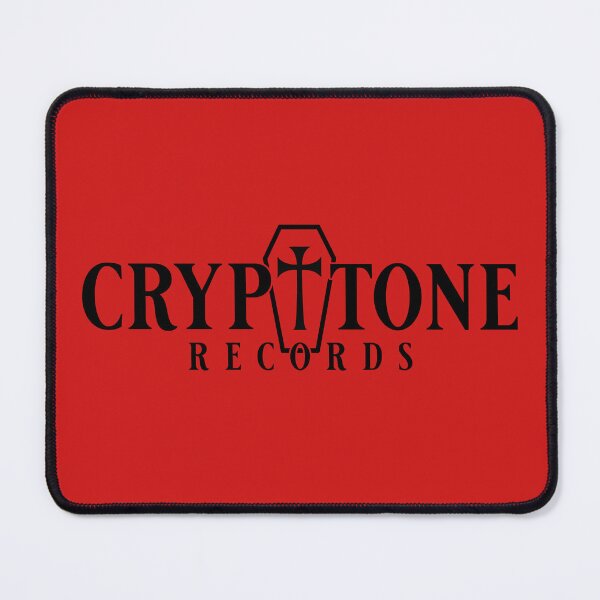 Item preview, Crypttone Records – Gothic Fictional Record Label Logo designed and sold by picadillyprints.