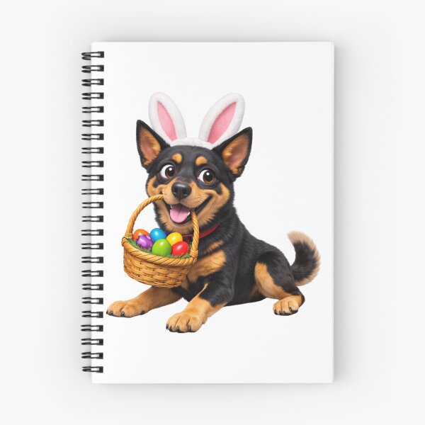 Item preview, Easter Australian Kelpie designed and sold by Sillytoe.